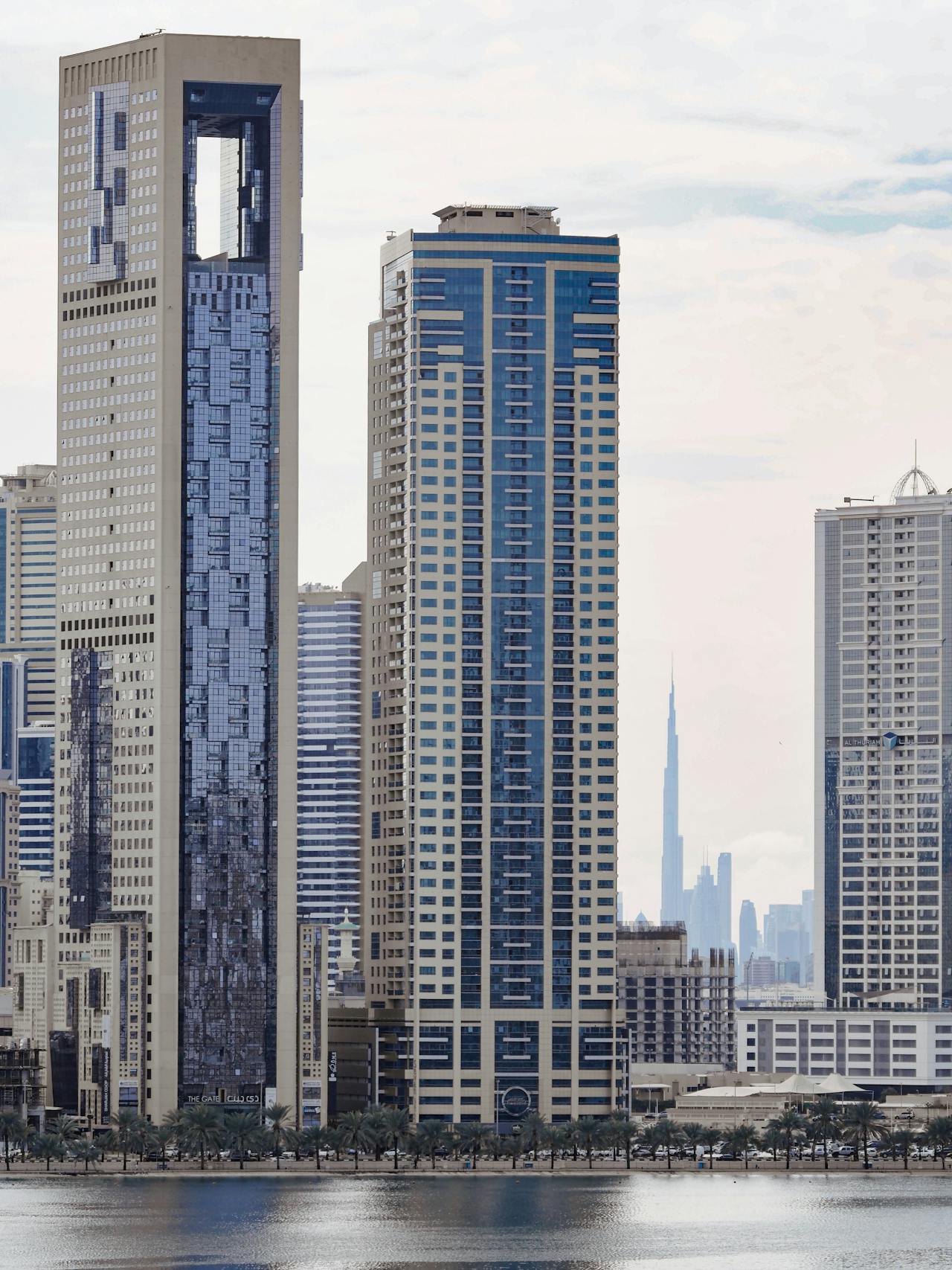 Dubai skyline at dusk with the Burj Khalifa, home of Primegate Consultancy