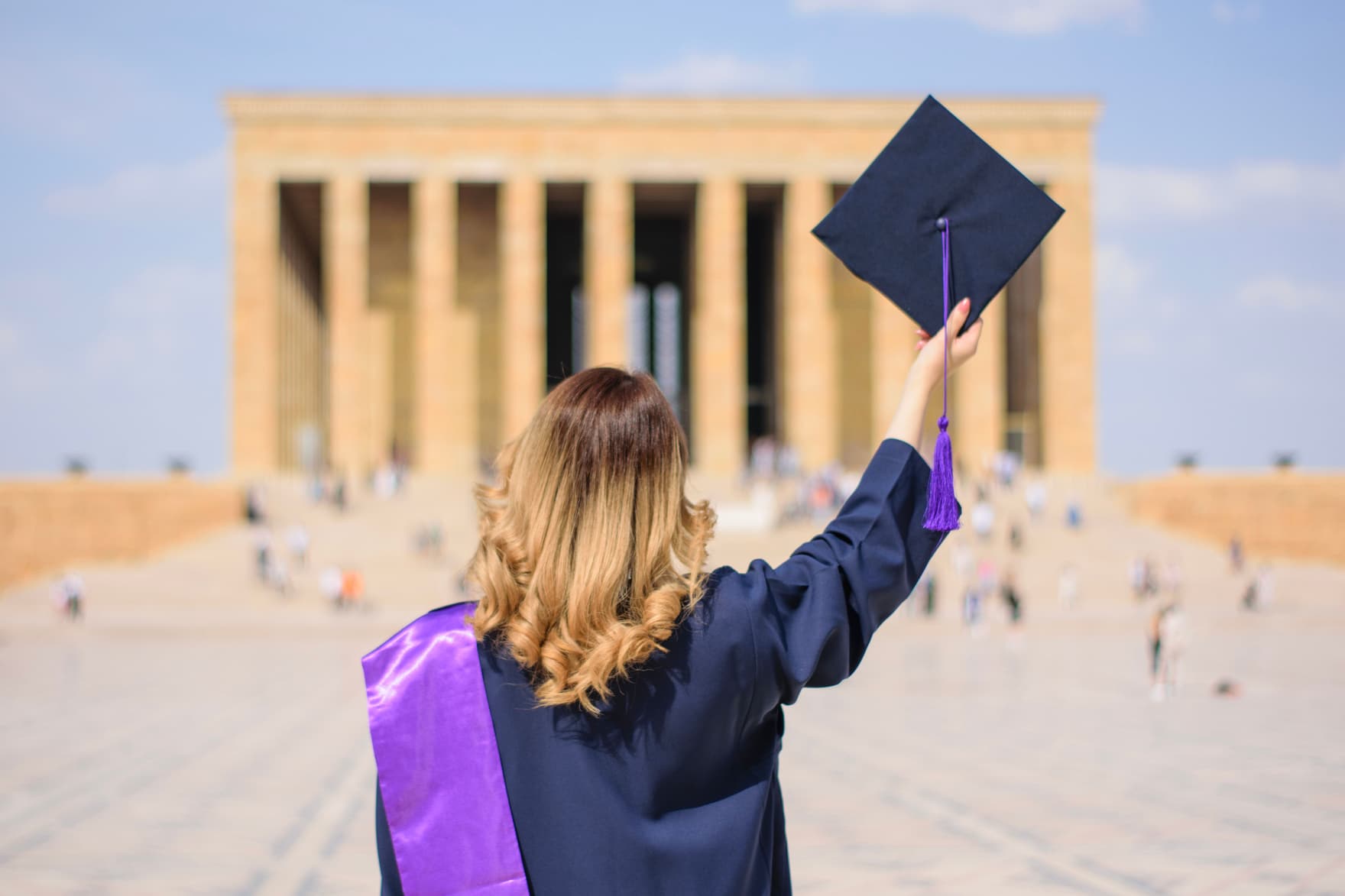Students on a university campus, representing the higher-education institutions Primegate represents